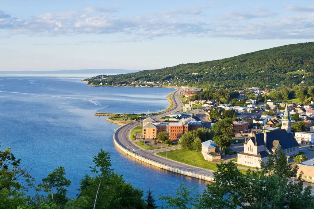 La ville de la Malbaie