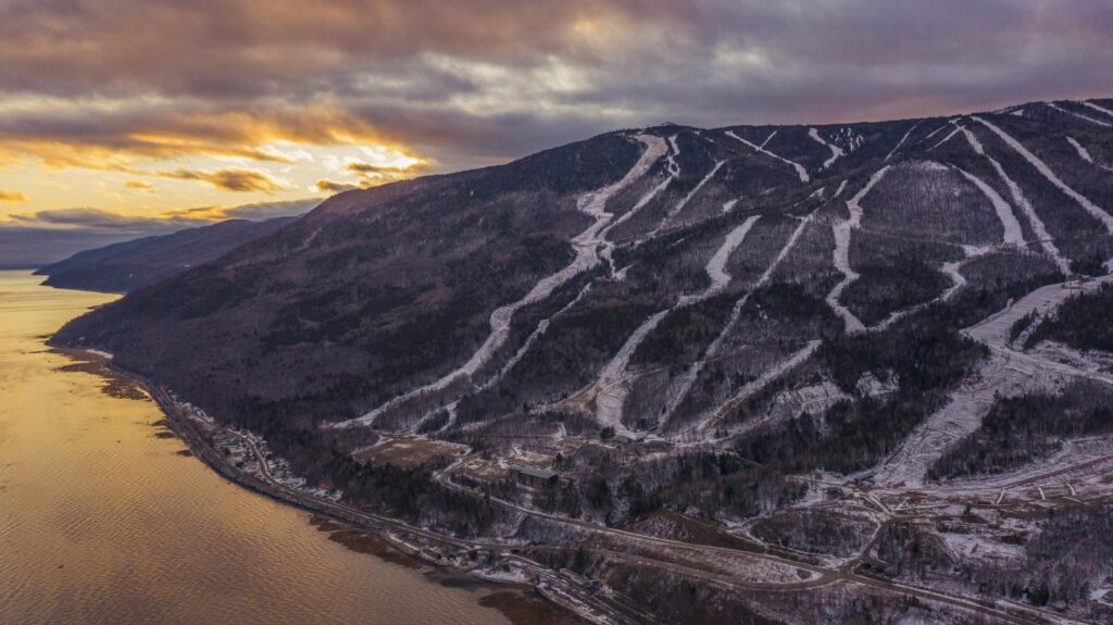 Vue Aérienne du Massif de Charlevoix